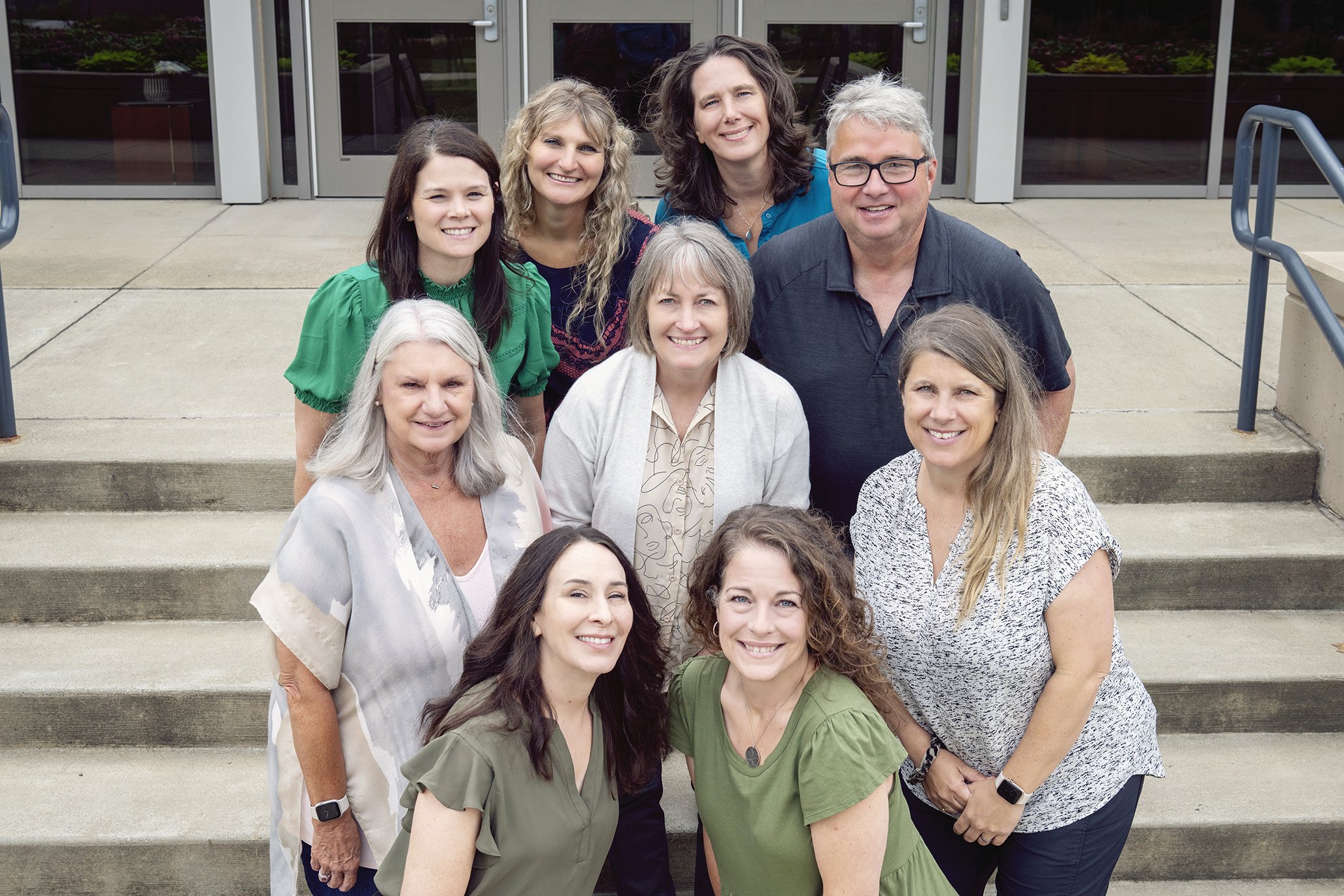 group photo of trainers